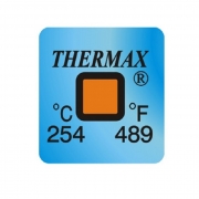 THERMAX, 온도라벨테이프,  영국, 비가역성, 단일온도, 254도, EI-254, 50매/팩