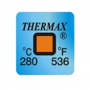 THERMAX, 온도라벨테이프,  영국, 비가역성, 단일온도, 280도, EI-280, EI280, 50매/팩