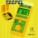 TECPEL, 디지털 절연저항측정기, 절연저항계, DIM-571