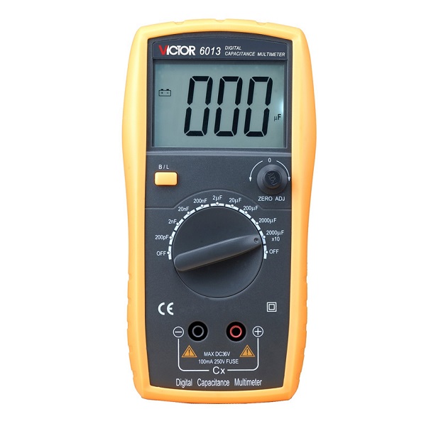 VICTOR, CAPACITANCE METER,전기용량, VICTOR-6013