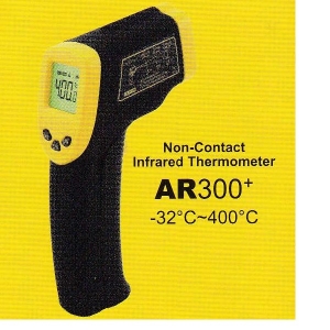 적외선온도계,레이저온도계, -32~400도, 12:1, AR-300+