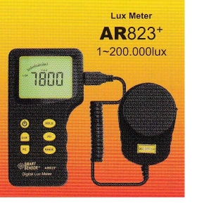 조도계, 조도측정기, 200,000Lux, AR-823+