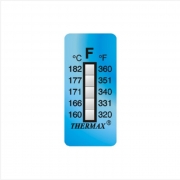 THERMAX, 온도라벨테이프, 영국, 비가역성, 5단계, 160,166,171,177,182도, 5L-F