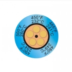 THERMAX, 온도라벨테이프, 영국, 비가역성, 232도, 241도, 249도, 254도, 260도, 5단계, 10매/SET, TC5-H