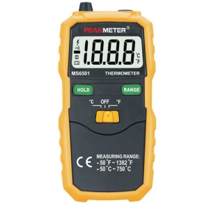 PEAK METER, k-type 디지털 온도계, 2000 Counts, MS-6501,PM-6501, PM6501 <재고보유>