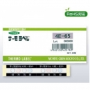 THERMO LABEL,  4단계 온도라벨테이프, 비가역성, 65도~80도, 4E-65