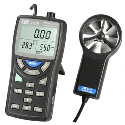 [정품] TES / TES-3145U / TES3145U / 메탈 벤 풍속계 / 풍량풍속계 / USB / 데이터저장 / 풍속측정기 /
