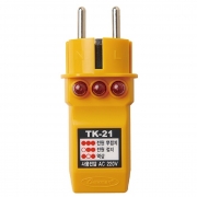 [정품] 태광전자 / 콘센트접지확인시험기 / 접지테스터기 / TK-21 / TK 21 /