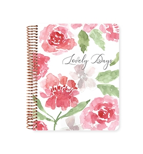 2022 Diary Changeable Watercolor Flowers