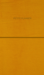 Petite Diary Mustard