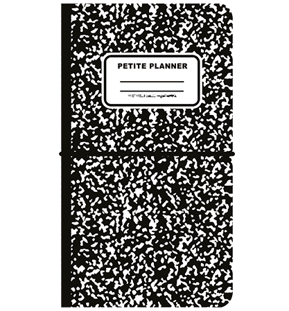 Petite Diary Composition Black