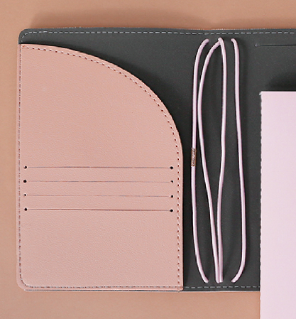 Shil Note Mini Binder (Pink)