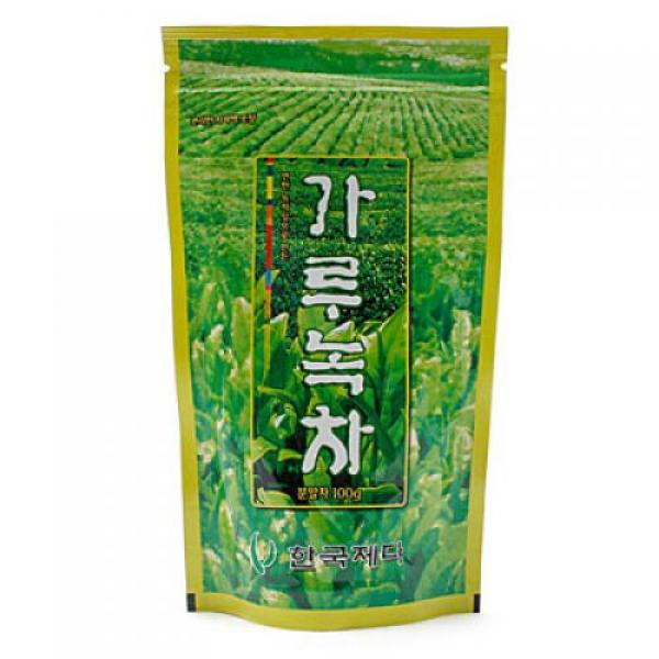 한국제다 국산 작설 가루 녹차(말차) 100g