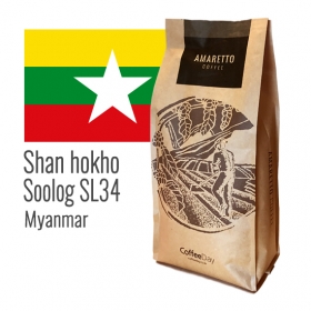 아마레또 미얀마 샨 호코 수록  SL34 갓볶은 원두커피 1kg 중볶음