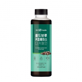 흥국F&B 콜드브루 커피 베이스 디카페인 440ml X 3ea