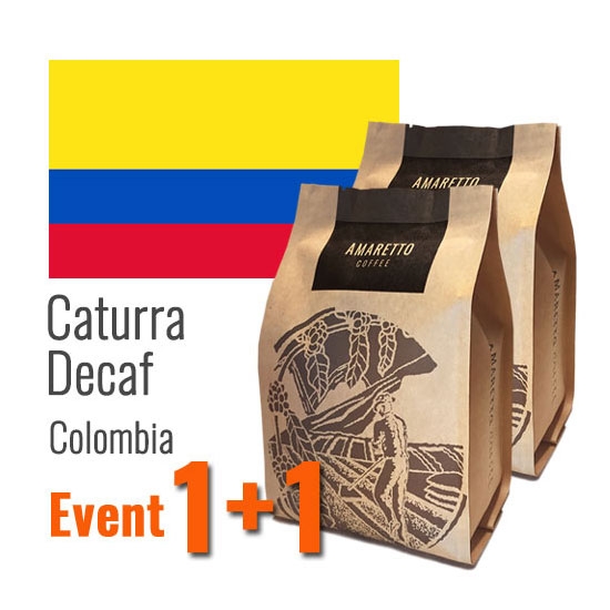아마레또 콜롬비아 카투라 디카페인 갓볶은 원두커피 200g X 2봉 1+1 한봉지 더 이벤트 50% 할인 중볶음