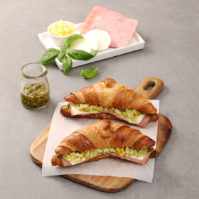 파미유 바질햄치즈크로아상 16ea/box