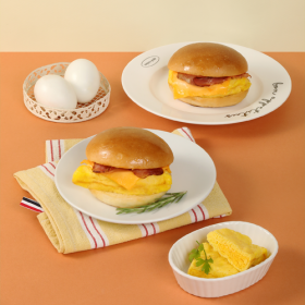 파미유 오믈렛 딥치즈베이컨 샌드위치 18ea/box