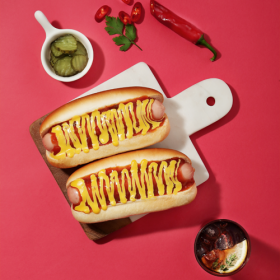 파미유 소시지100g핫도그(칠리) 10ea/box