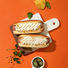 파미유 소시지100g핫도그(달콤) 10ea/box