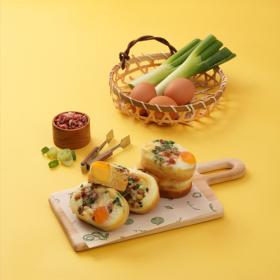 파미유 대파베이컨계란빵 10ea/box