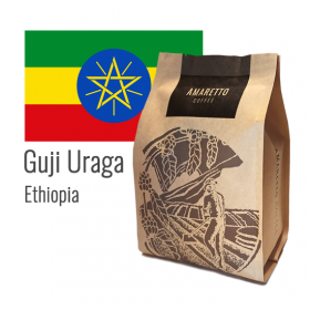 아마레또 에티오피아 구지 우라가 G1 내추럴 갓볶은 갓볶은 원두커피 200g+50g
