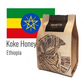 아마레또 에티오피아 예가체프 코케 허니 G1 내추럴 갓볶은 갓볶은 원두커피 200g+50g