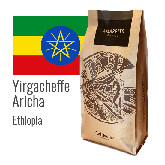 아마레또 에티오피아 예가체프 아리차 G1 내추럴 갓볶은 원두커피 1kg