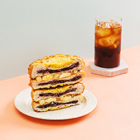 브레드샵 올뉴 맘모스빵 (사과) 135g x 1ea