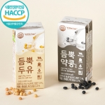 NON-GMO 100% 무첨가 듬뿍두유 190ml x 32팩 무가당 임산부 검은콩 약콩두유