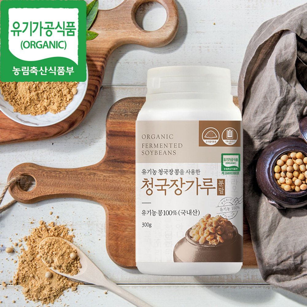 100% 유기농 청국장가루 300g