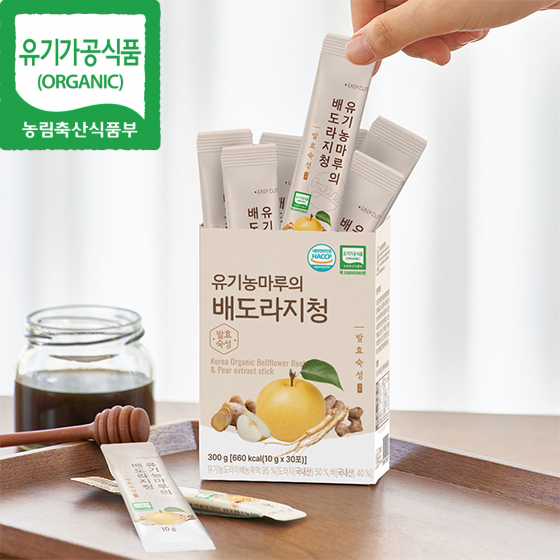 유기농 배도라지청 [짜먹는스틱형] 10g x 30포