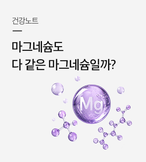 젖산마그네슘 vs 글루콘산 마그네슘, 어떤 차이가 있을까?