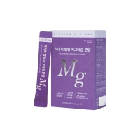 [안국건강] 하이퍼 멜팅 마그네슘 분말 30포 (1개월분) 글루콘산마그네슘