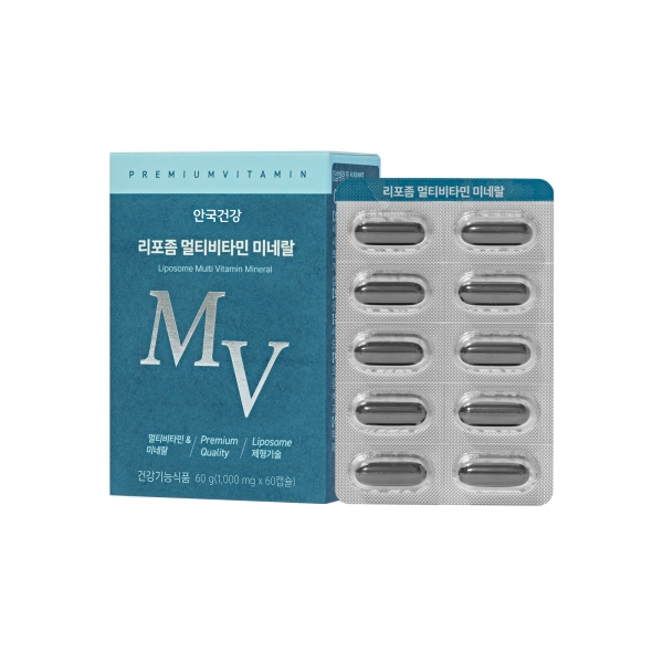 [AG health] Liposome Multi Vitamin Mineral 60 Capsules