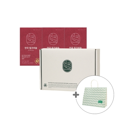[안국건강] 밀크씨슬 60정 3박스 (6개월분) 선물세트