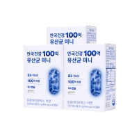 [안국건강] 안국건강 100억 유산균 미니 60캡슐 3박스 (6개월분)
