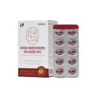 [안국건강] 아이원 루테인지아잔틴 아스타잔틴 미니 *개별인정형원료 60캡슐 1박스 (2개월분)