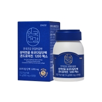 [안국건강] 관절연골엔 상어연골 뮤코다당단백 콘드로이친 1200맥스 60정 (1개월분)