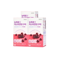 [안국건강] 눈피로엔 아스타잔틴 구미 30개 3박스 (45일분)