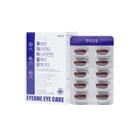 [안국건강] 아이원 루테인지아잔틴 아스타잔틴 빌베리 오메가3 60캡슐 *개별인정형 (1개월분)