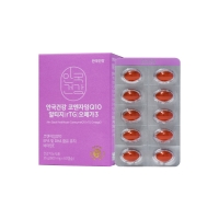 [안국건강] 코엔자임Q10 알티지(rTG)오메가3 60캡슐 (1개월분)