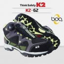 K2 안전화 K2-62/ 케이투 다이얼안전화
