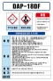 DAP-18DF MSDS경고표지/물질안전보건자료