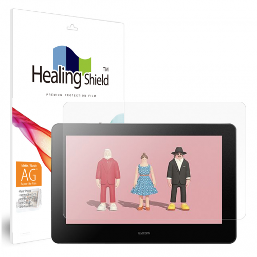 [힐링쉴드] 와콤 신티크 프로 16 DTH-167 종이질감 지문방지 액정보호필름 1매