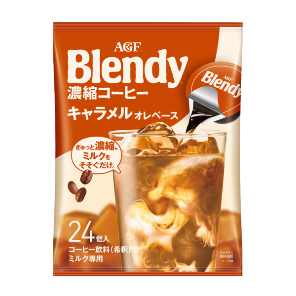 아지노모토 포션커피 캬라멜 라떼 24p 432g