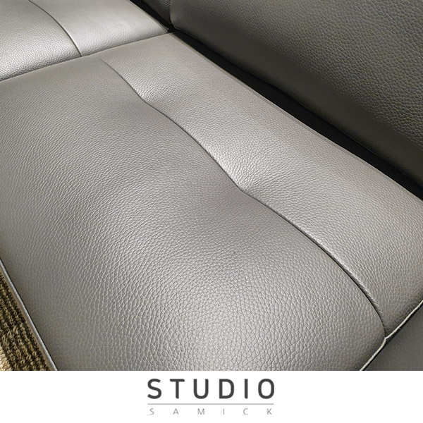 [Studio Samick]올랜도 이태리 4인 가죽소파(스툴제외/스툴포함)