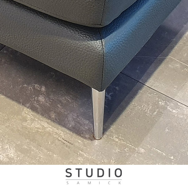 [Studio Samick]올랜도 이태리 4인 가죽소파(스툴제외/스툴포함)