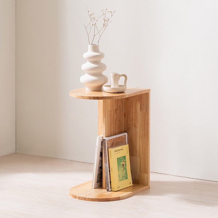 라프 원목 멀티 다용도 협탁 사이드 테이블