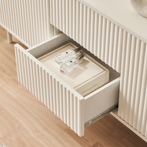 오엔 1600 템바보드 높은 수납장 거실장 티비다이